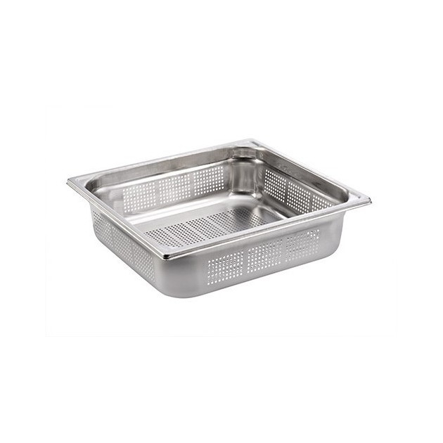 Bac Gastronorme Perfore Inox GN 2/3 H 6.5cm Matfer Bourgeat