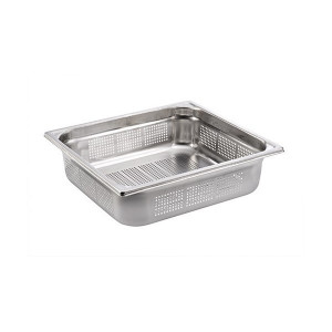 Bac Gastronorme Perforé Inox GN 2/3 H 15cm Matfer Bourgeat