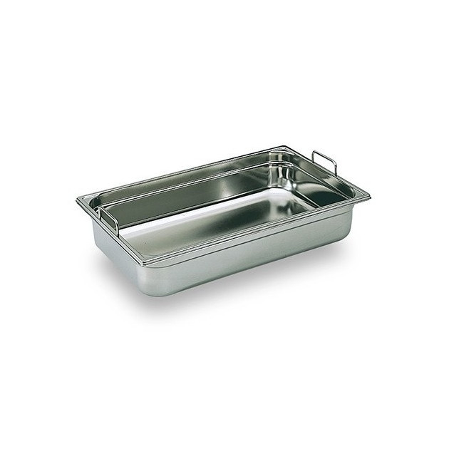 Bac Gastronorme Anses Fixes Inox GN 1/1 H 15cm Matfer Bourgeat