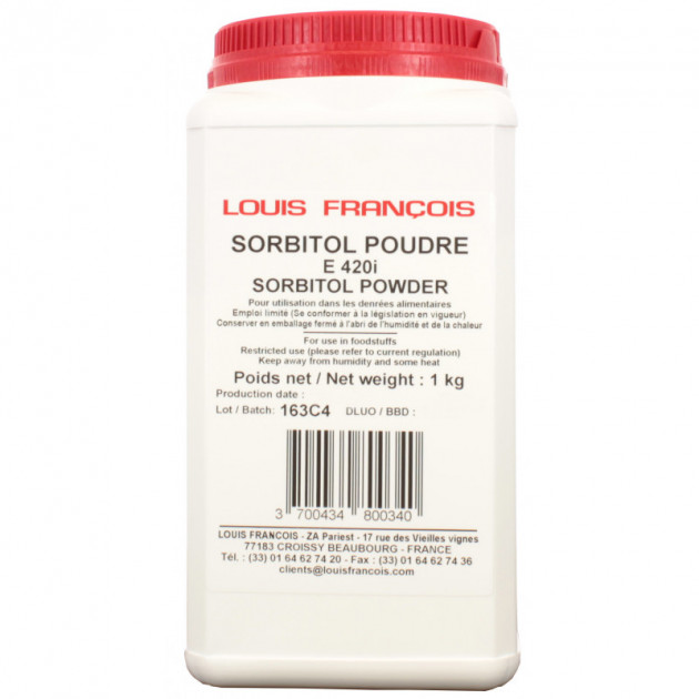 Sorbitol Poudre (E 420i) 1 kg Louis FranÃ§ois