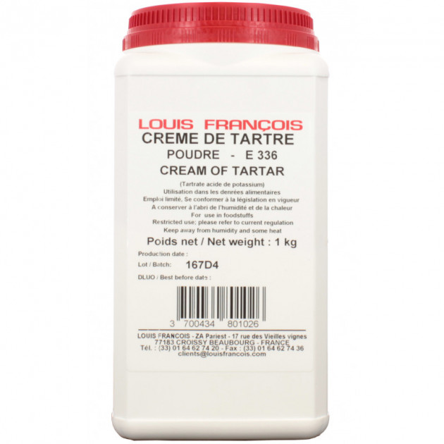 Creme de Tartre en poudre 1 kg Louis FranÃ§ois