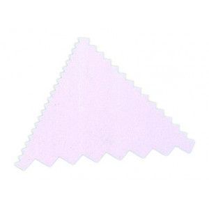 Peigne triangulaire en plastique pour décoration Peigne triangulaire en plastique pour décoration