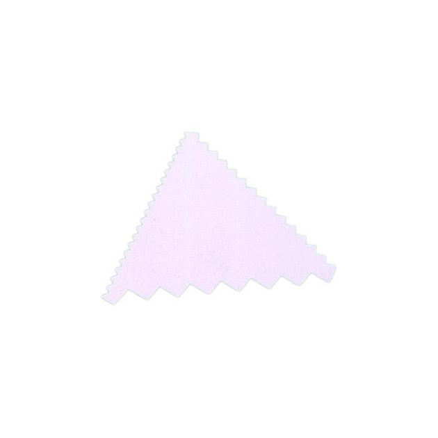 Peigne triangulaire en plastique pour decoration Mallard Ferriere