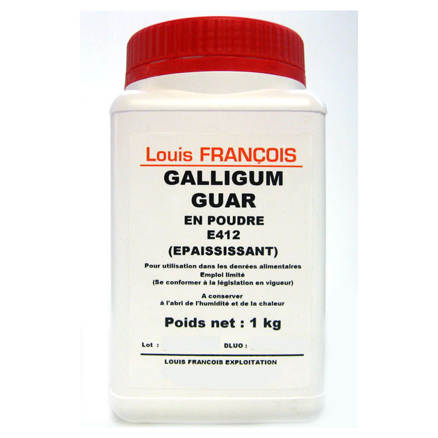 Gomme de guard Galligum E412 1 kg Louis François, épaississant stabilisant  vente achat acheter