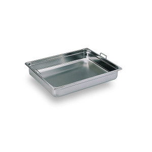 Bac Gastronorme Anses Escamotables GN 2/1 H 10cm Matfer Bourgeat