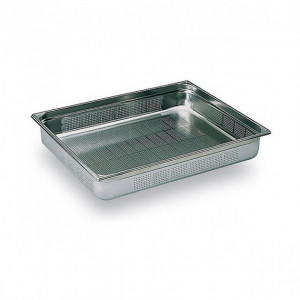 Bac Gastronorme Perforé GN 2/1 H 10cm Matfer Bourgeat