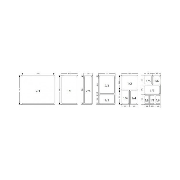 Bac Gastronorme Poignees Escamotables GN 1/1 H 15cm Matfer Bourgeat Bac Gastronorme Poignees Escamotables GN 1/1 H 15cm Matfer Bourgeat