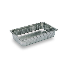 Bac Gastronorme Perforé Inox GN 1/1 H 6.5cm Matfer Bourgeat