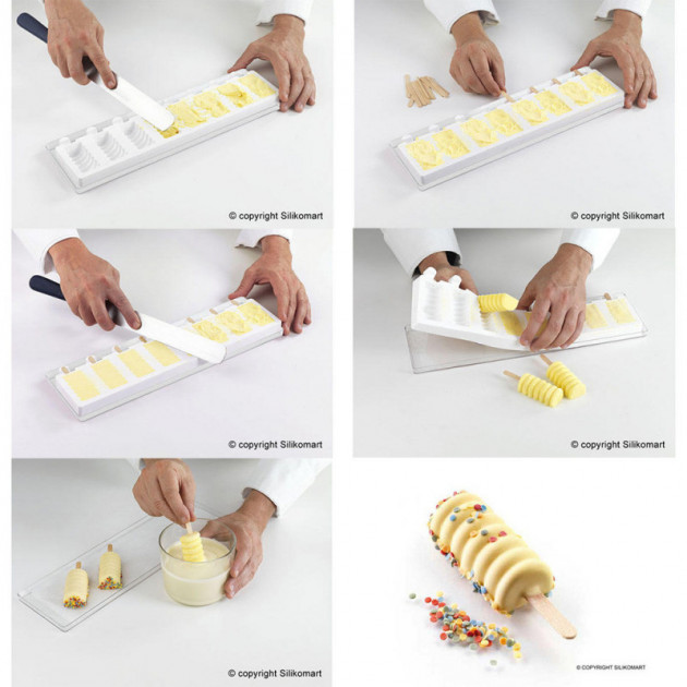 Moule pour glaces faites maison