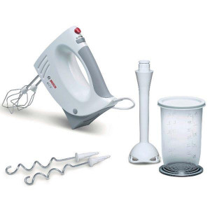 Batteur Electrique + Mixeur Plongeant Blanc Bosch Batteur Electrique + Mixeur Plongeant Blanc Bosch