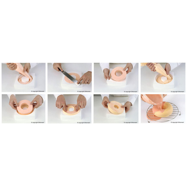 Mode d'emploi du moule silicone savarin et du moule silicone insert Mode d'emploi du moule silicone savarin et du moule silicone insert