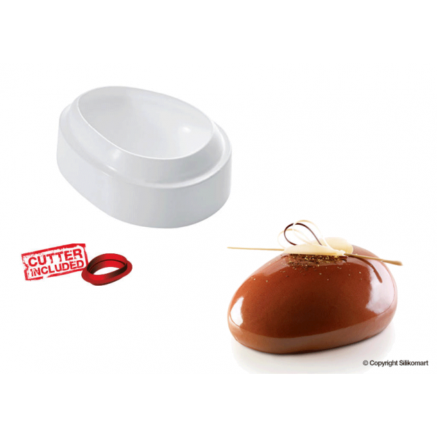 Moule Silicone Zen 600 0.6L Silikomart Professional