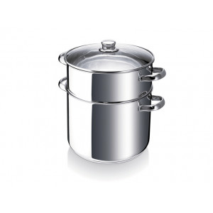 Couscoussier en Acier Inoxydable 15L Ø28cm CHAMBORD Beka