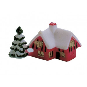 Chalet sous la Neige Rouge x72 Chalet sous la Neige Rouge x72