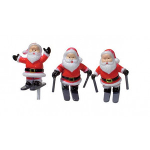 Père Noël à Ski sur pique x72 Père Noël à Ski sur pique x72