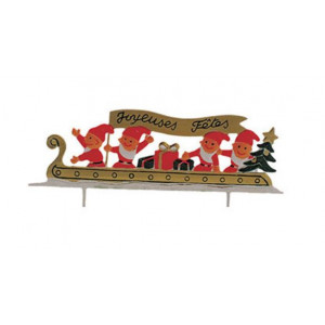 Frise Lutins Joyeuses Fêtes x30 Frise Lutins Joyeuses Fêtes x30