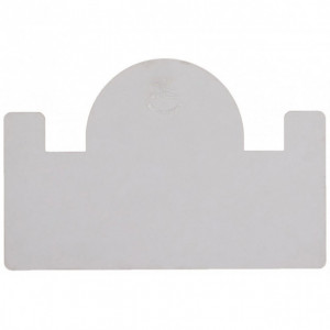 Raclette à Bûche Inox 122x80 mm