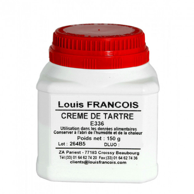 Crème de tartre - Bitartrate de potassium - Leveque et Fils