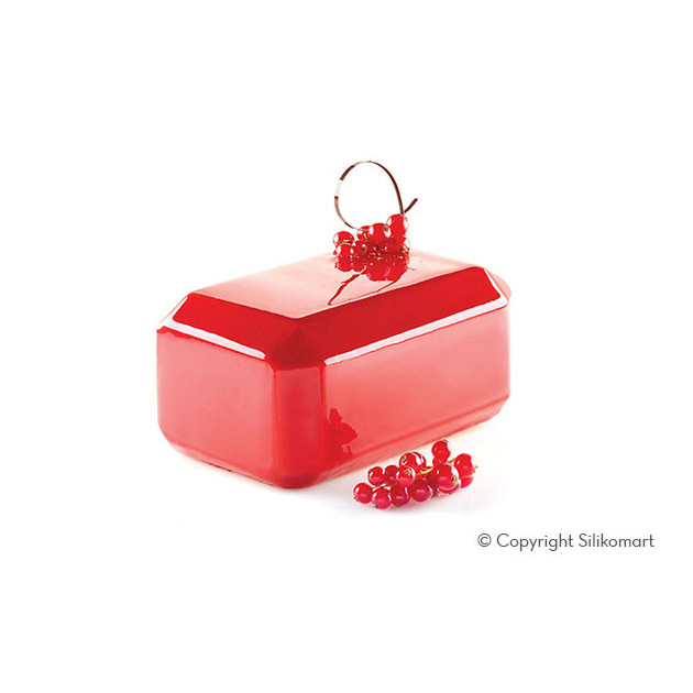 Patisserie realisee avec le moule Silicone Lingot Tesoro SilikoMart Pro