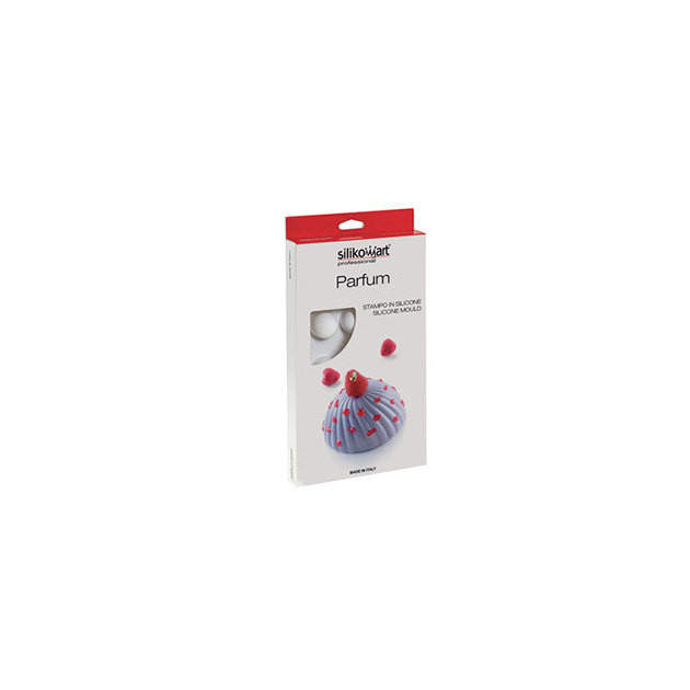 Silikomart Moule silicone demi-sph/ères vrill/ées /Ø 75 mm