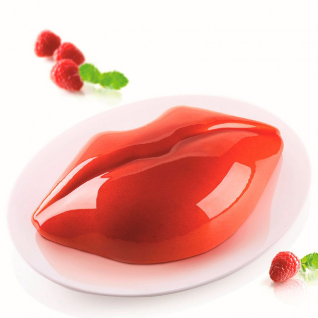 Moule Silicone Bacio 25x15 cm Silikomart 3D Design