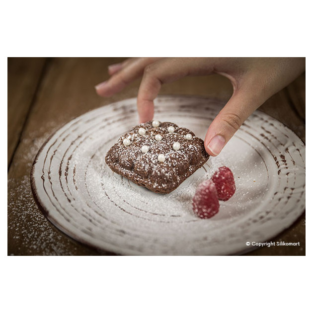 Moule Silicone Matelasse Silikomart 3D Design