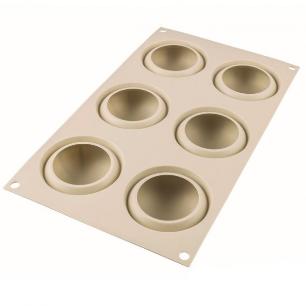 Interieur du Moule Silicone Mini Goccia Ø6.8 cm Silikomart 3D Design Interieur du Moule Silicone Mini Goccia Ø6.8 cm Silikomart 3D Design