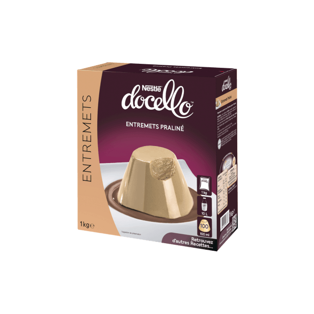 Entremets Praline Nestle Docello 1 kg