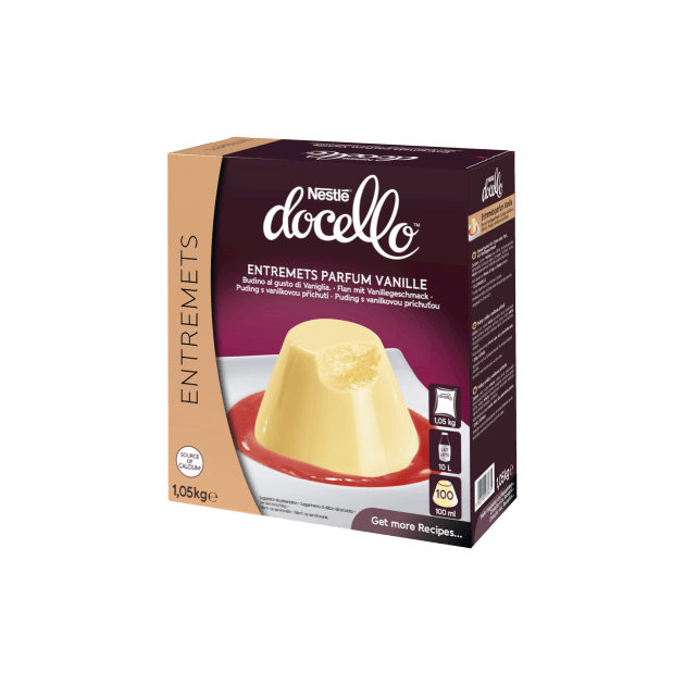 Entremets Vanille Nestle Docello 1.05 kg