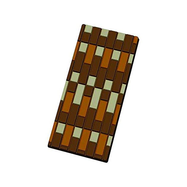 Moule Tablette de Chocolat Briques x5