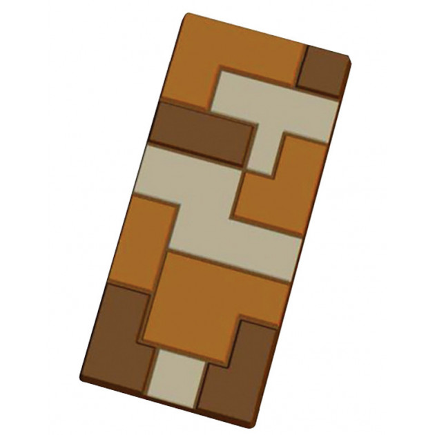 Moule Tablette de Chocolat Tetris x5