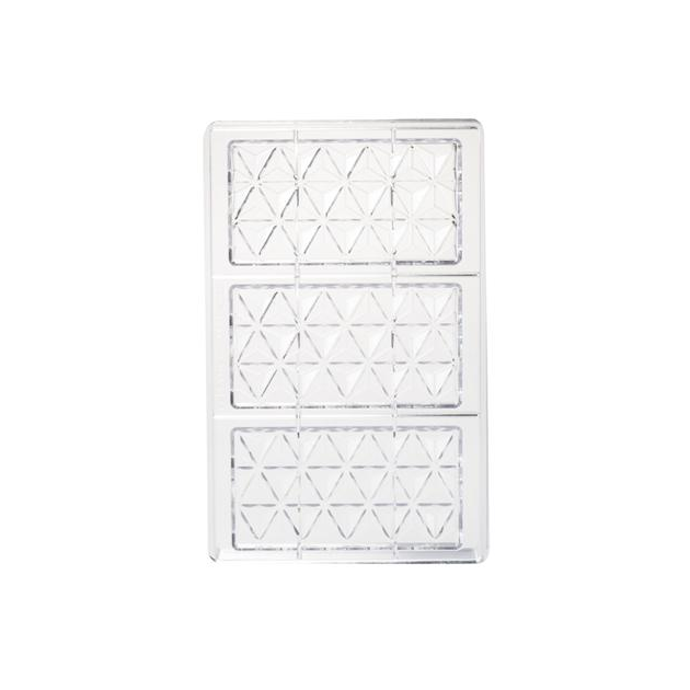 Presentation du Moule Tablette de Chocolat Pyramide x3 Presentation du Moule Tablette de Chocolat Pyramide x3