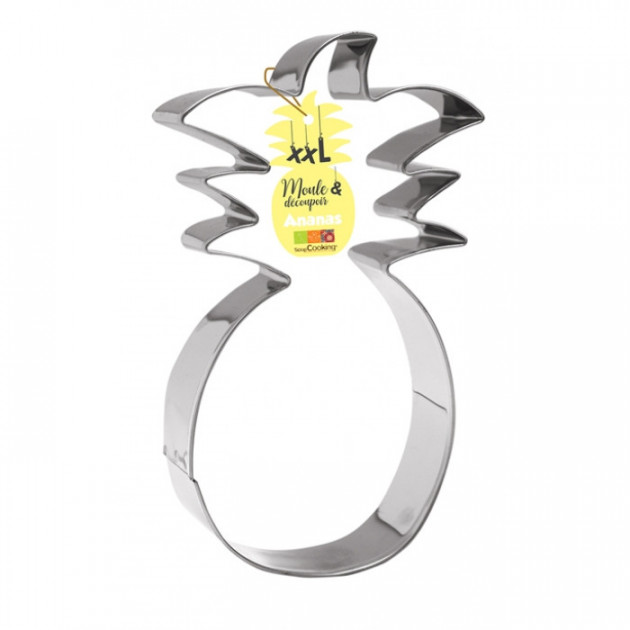 Cercle Inox Ananas XXL 29 x 17 cm Scrapcooking