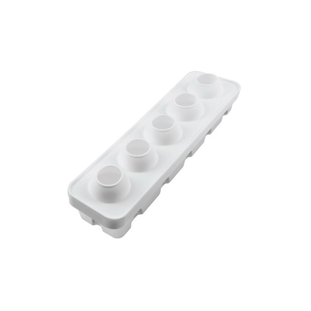 Moule Silicone 5 empreintes Poires et Figues Silikomart Pro