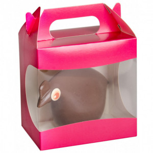 Boîte pour Poule en Chocolat 16x11x16 cm (x25) Boîte pour Poule en Chocolat 16x11x16 cm (x25)
