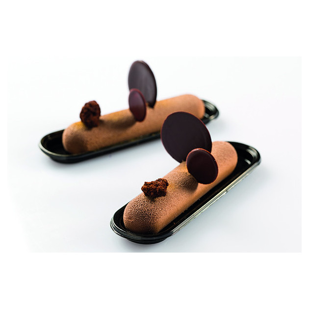 Dessert fait avec le Moule Silicone Fingers Silikomart Professional Dessert fait avec le Moule Silicone Fingers Silikomart Professional