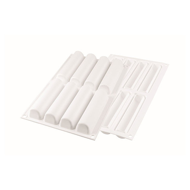 Moule Silicone Cylindre (x8) Silikomart Professional vendu a l'unite