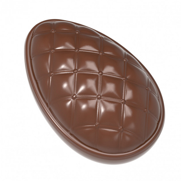 Moule Chocolat Oeuf Matelasse 86.5 mm (x6) Chocolate World