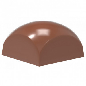 Moule Chocolat Carré Bombé 25,5 mm (x24) Chocolate World