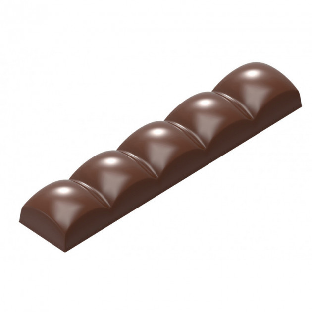 Moule Chocolat Barre Carres Bombes 117 mm (x8) Chocolate World