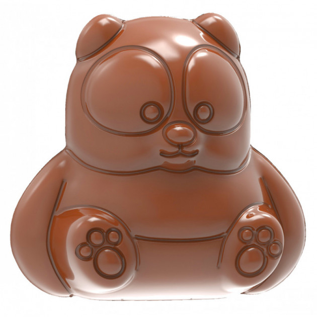 Moule Chocolat Panda 3.6 cm (x18) Chocolat World