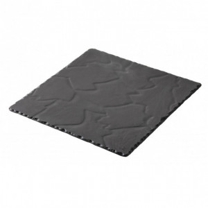 Assiette Carrée Ardoise 20 x 20 cm Basalt Revol Assiette Carrée Ardoise 20 x 20 cm Basalt Revol