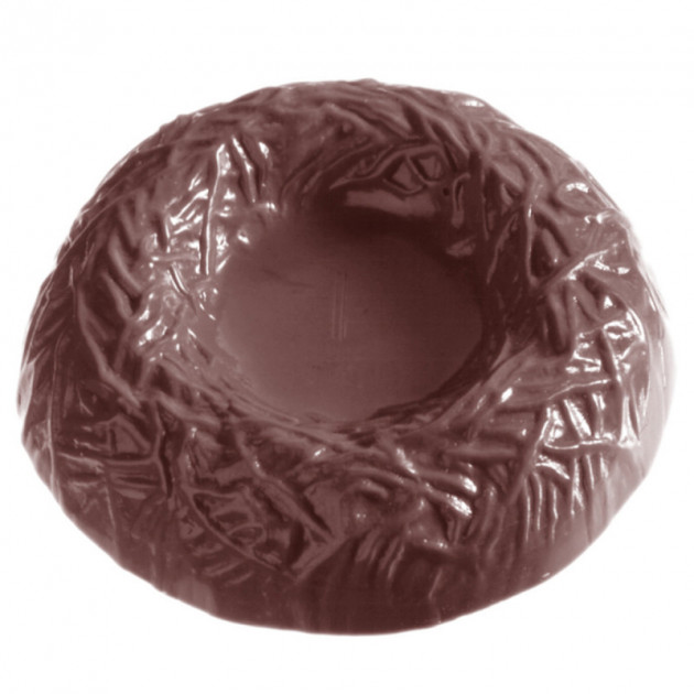 Moule Chocolat Nid Ã˜6 cm (x8) Chocolate World