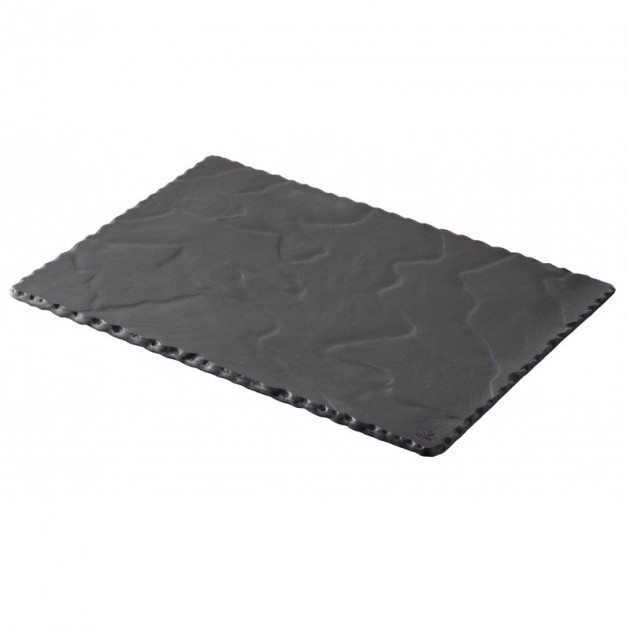 Assiette Rectangulaire Ardoise 30 x 20 cm Basalt Revol