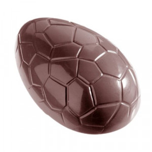 Moule Chocolat Oeuf Craquelé 80 mm (x6) Chocolate World Moule Chocolat Oeuf Craquelé 80 mm (x6) Chocolate World
