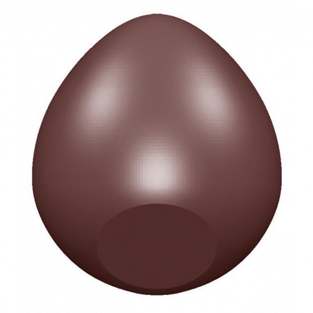 FIN DE SERIE Moule Chocolat Oeuf Plat 5.1 cm (x8) Chocolate World