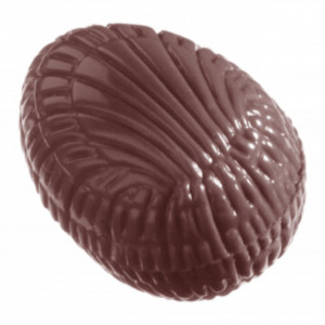 Moule Chocolat Oeuf Strié 3.3 cm (x32) Chocolate World Moule Chocolat Oeuf Strié 3.3 cm (x32) Chocolate World