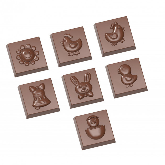 Moule Chocolat Friture de Paques 3.1 cm (x21) Chocolate World