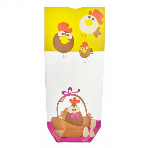 Sachet Cocotte + fond carton 100x220 mm (x100)