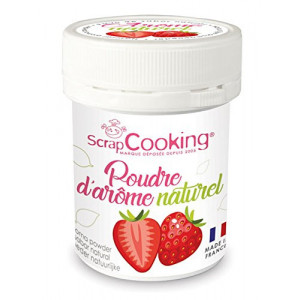 Arôme Naturel en Poudre Fraise 15 g Scrapcooking Arôme Naturel en Poudre Fraise 15 g Scrapcooking